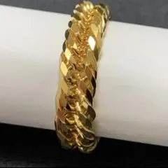 喜平リング 12面トリプル 20号 silver925 ゴールド 925 喜平リング 12面トリプル 20号 silver925 ゴールド 925 - メルカリ
