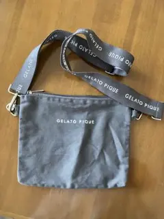 GELATO PIQUE グレー ショルダーバッグ