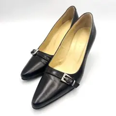 REGAL リーガル レディース シンプル パンプス 23.0 ブラック 黒