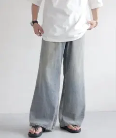 RAGEBLUE セミワイドフレアパンツ Mサイズのサムネイル