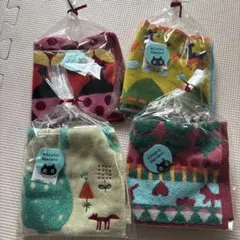 Atsuko Matano タオルハンカチ 4枚セット