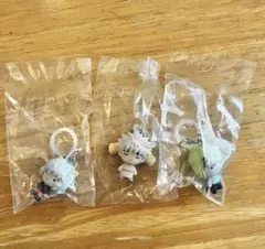 HUNTER×HUNTER めじるしアクセサリー　ピトー　コムギ　プフ3点セット