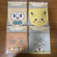 一番くじ ポケモン F賞 巾着コレクション 4種セット 2024 ピカチュウ