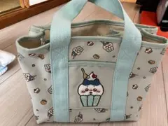ちいかわ トートバッグ アベイル スイーツ柄 ミントグリーン