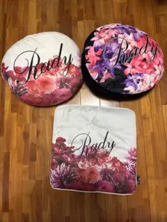 Rady クッション 3点セット 花柄