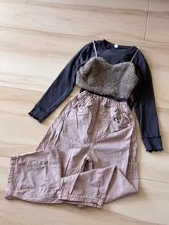 キッズ服 トップス パンツ セットアップ