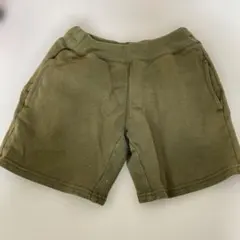 UNIQLO キッズ ハーフパンツ 100cm オリーブグリーン