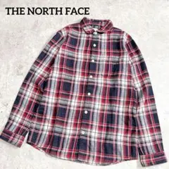 ザノースフェイスTHE NORTH FACE リネン麻 長袖チェックネルシャツのサムネイル