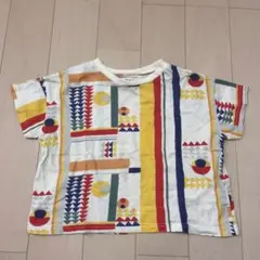 ＊マーキーズ＊HOGAN＊総柄ワイドTシャツ＊Sサイズ＊