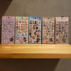 【正規品】ボンボンドロップシール　和柄　5枚セット