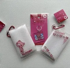 【新品タグ付き】グルーミー カラビナ付きクリアケース アクリルアンブレラチャーム