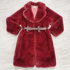 【7,900円→6,000円値下げ】 MIIA フェイクファーコート