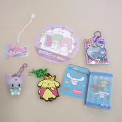サンリオキャラクターズのガチャ、ノベルティ6個セット