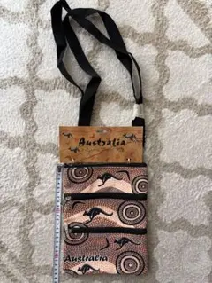 Australia サコッシュ 3ジッパー バック ショルダー　ウエストポーチのサムネイル