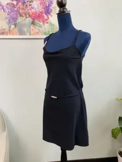 FENDI ロゴ調印入りワンピース