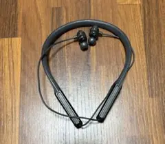 ワイヤレスイヤホン ネックバンド式 ブラック