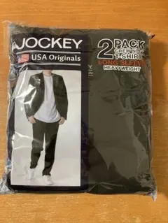 Jockey ジョッキー　ヘビーウェイト　長袖Tシャツ　Mサイズ 2枚　ブラック