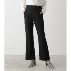 【新品未使用】ブラック フレアパンツ