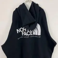 USA古着 ノースフェイス the north face パーカー 黒