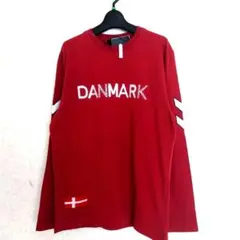 新品　hummel　デンマークロンT/Mレッドのサムネイル