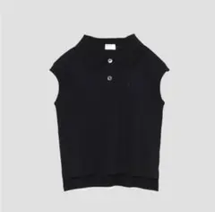 FRED PERRY×MHL コラボ　ノースリーブポロ 黒のサムネイル