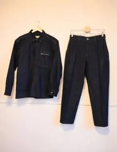 ウ*ル様 MAISON KITSUNE デニムジャケット セットアップのサムネイル