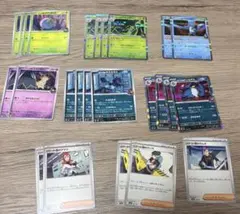 ポケモンカード　ロケット団のドンカラス　デッキ　パーツセット