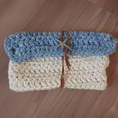 ズパゲッティ ハンドメイドクラッチバッグ