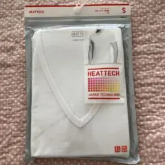 UNIQLO ヒートテック　VネックT 半袖 ホワイト Sサイズ