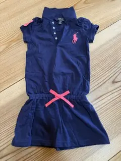 Polo Ralph Lauren 半袖ワンピース 120/60 ネイビー