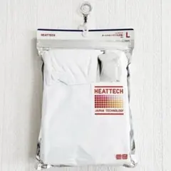 UNIQLO ヒートテックタートルネックT（九分袖）ホワイトメンズL 新品未使用