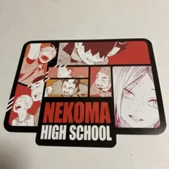 ハイキュー‼︎ オリジナルカットカード　第1弾　音駒