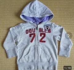 ミキハウス ダブルビー ジャンパー パーカー 100