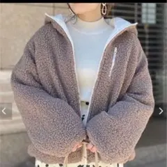 リバーシブルショートブルゾン【KOBE LETTUCE】