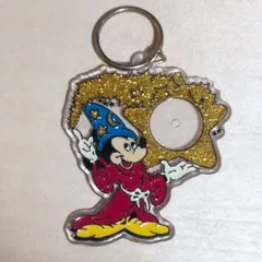 ディズニー ミッキー 魔法使いの弟子 キーホルダー　ファンタジア