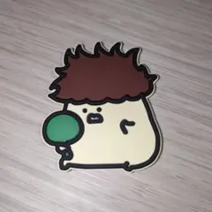 お文具といっしょ　プリンさん　ラバーミラー　手鏡　アベイル