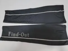 WORKMAN　Find-Out ブラック レッグウォーマー反射ストライプ付き