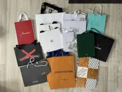 ブランドショップ袋まとめ売り20 LOUISVUTTON/DIORなど