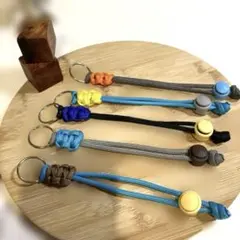 パラコード　ペットボトルホルダー　リュック　ボトルホルダー