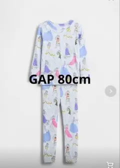 GAP ディズニープリンセス パジャマ セットアップ　美品