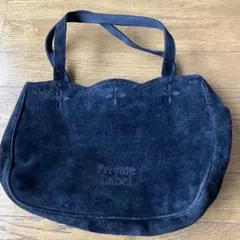 Private Label ハンドバッグ ミニボストンバッグ　フェルト　ブラックのサムネイル