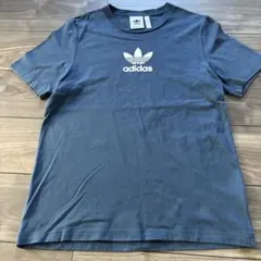 adidas OriginalsトレフォイルヘビーウェイトTシャツ L ネイビーのサムネイル
