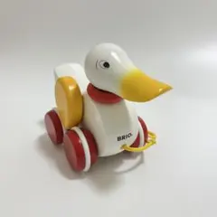 BRIO 木製プルトイ アヒル　ダック