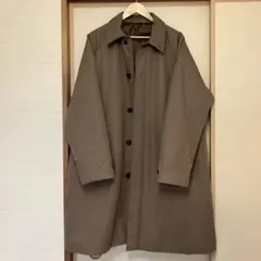 BEAMS SOLOTEX × AEROCAPSULE ステンカラーコート L