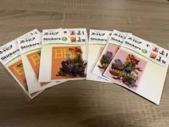 ズートピア ダイカットステッカー 3枚×2種セット ディズニー シール