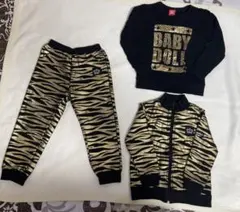 BABYDOLL セットアップ 110cm トレーナー＆ジャージ上下セット