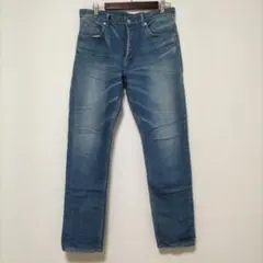 BEAUTY＆YOUTH ライトブルー ストレートデニムジーンズ