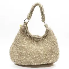 【にな様　専用】アンテプリマ ワイヤーバッグ ハンドバッグ シャンパンゴールド