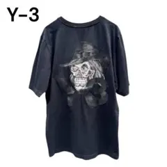 Y-3 ワイスリー ヨウジヤマモト ドクロ スカル 刺繍 Tシャツ カットソーのサムネイル