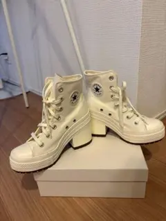 CONVERSE ALL STAR ヒール付きスニーカー　厚底